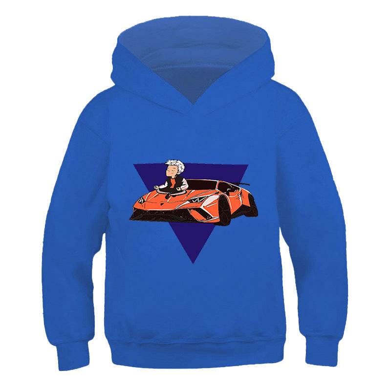 Anime Casual Spring And Autumn Hooded Sweater - Mubimart
