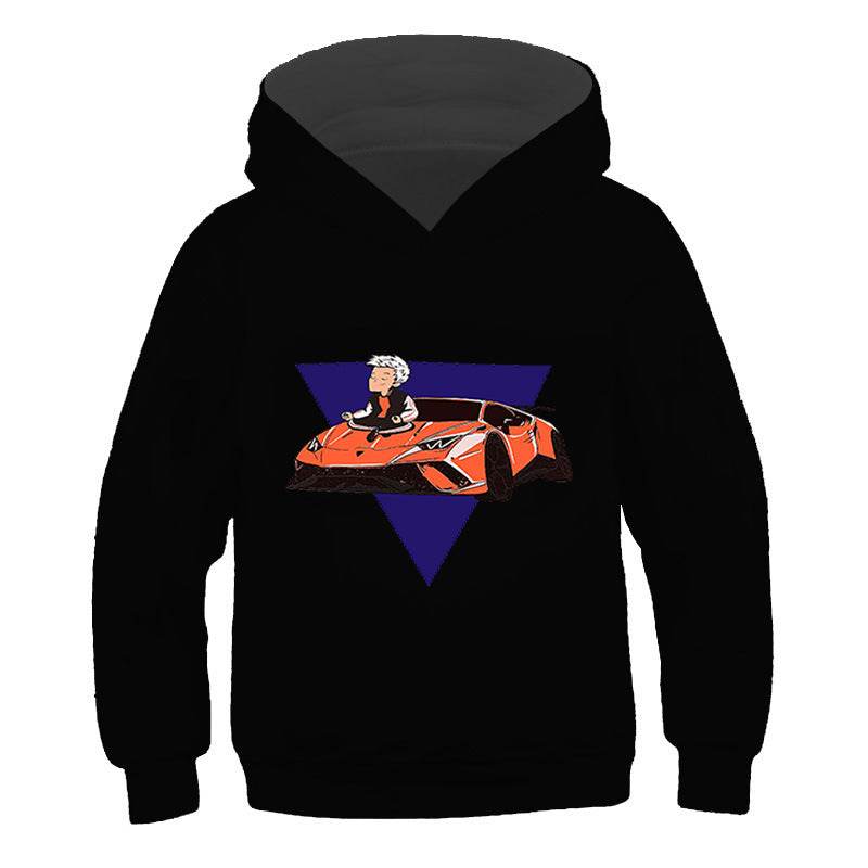 Anime Casual Spring And Autumn Hooded Sweater - Mubimart