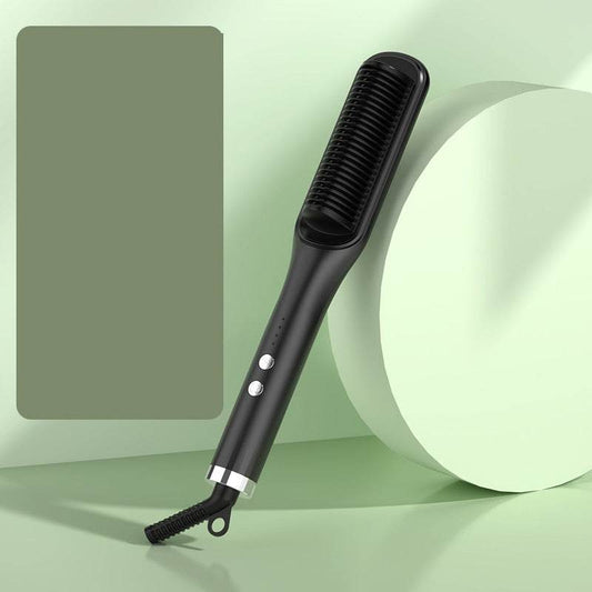 Anion Hair Care Electric Hair Curlers Hair Comb Straightener - Mubimart