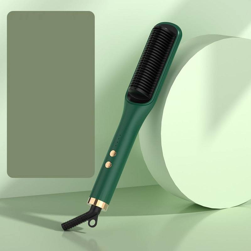 Anion Hair Care Electric Hair Curlers Hair Comb Straightener - Mubimart