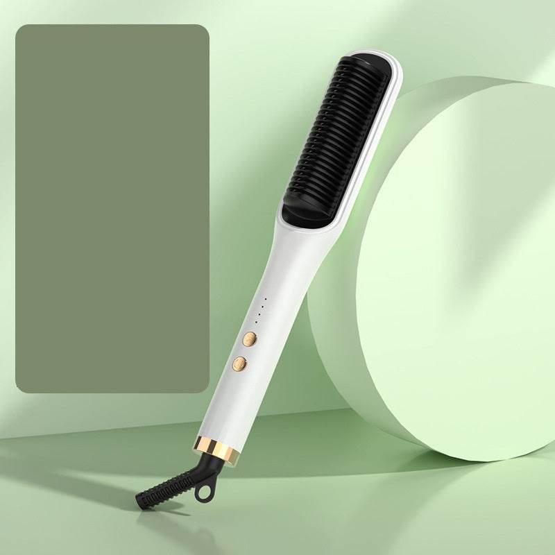 Anion Hair Care Electric Hair Curlers Hair Comb Straightener - Mubimart