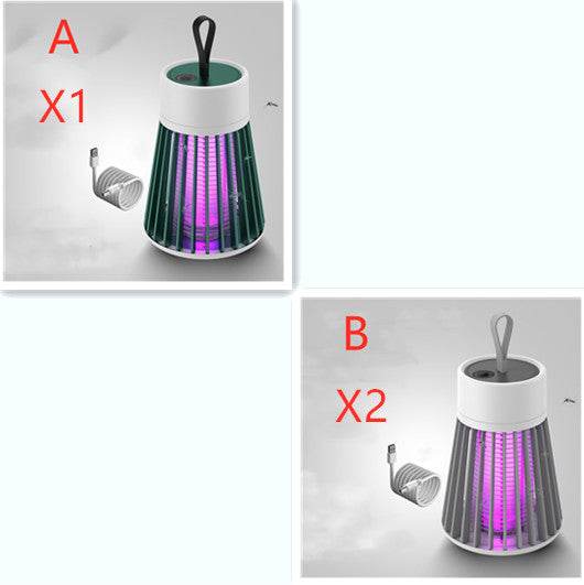 Anti Mosquitoes Portable Electric Mosquito Killer Lamp USB Insect Killer LED Mosquito Trap Bug Zapper Repellent - Mubimart