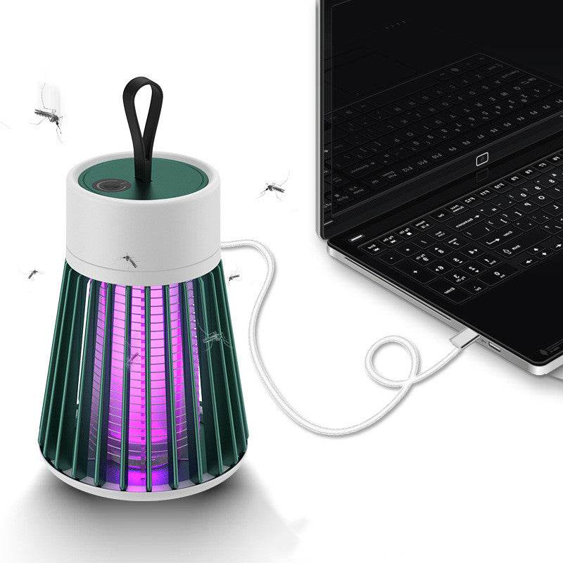 Anti Mosquitoes Portable Electric Mosquito Killer Lamp USB Insect Killer LED Mosquito Trap Bug Zapper Repellent - Mubimart