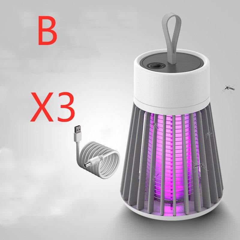 Anti Mosquitoes Portable Electric Mosquito Killer Lamp USB Insect Killer LED Mosquito Trap Bug Zapper Repellent - Mubimart