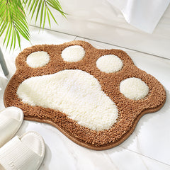 Anti-Slip Mat Bathroom Carpet Door Mat Cute Bathroom Foot Mat - Mubimart - Bathroom mat 