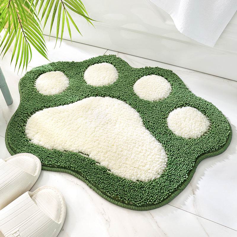 Anti-Slip Mat Bathroom Carpet Door Mat Cute Bathroom Foot Mat - Mubimart