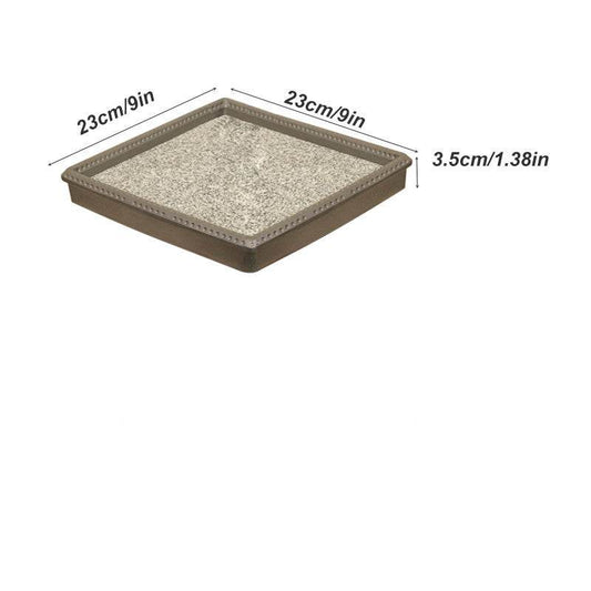 Anti-cracking Home Natural Stone Baking Pan - Mubimart
