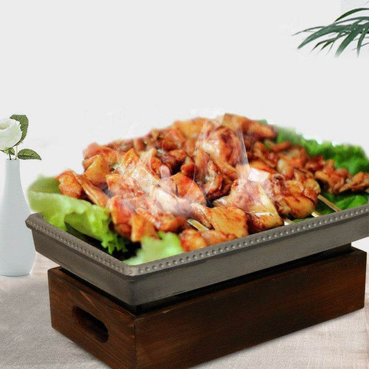 Anti-cracking Home Natural Stone Baking Pan - Mubimart