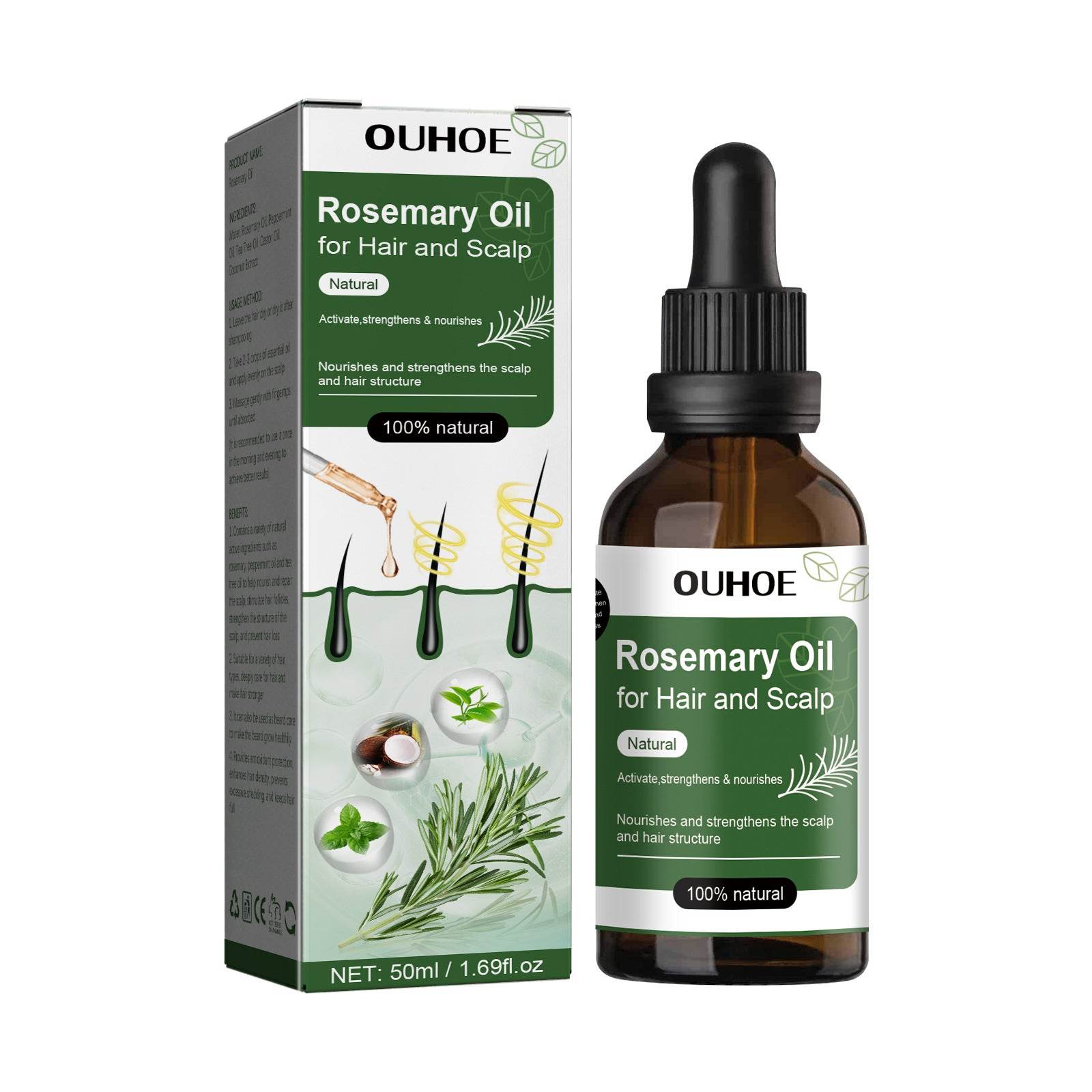 Anti-drop Nourishing Hair Care Essential Oil - Mubimart