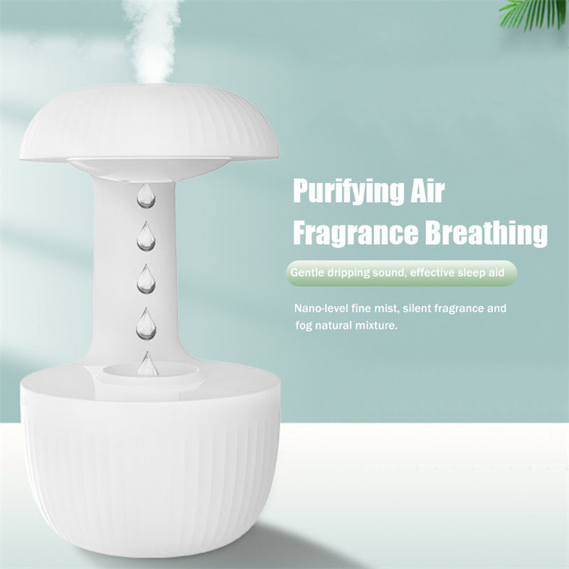 Anti-gravity Air Humidifier Mute Countercurrent Humidifier Levitating Water Drops Cool Mist Maker Fogger Relieve Fatigue - Mubimart -  