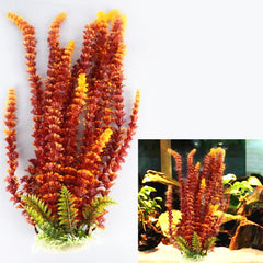 Aquarium Fish Tank Decoration 46 Cm Artificial Plastic Water Plants - Mubimart -  