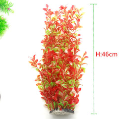 Aquarium Fish Tank Decoration 46 Cm Artificial Plastic Water Plants - Mubimart -  