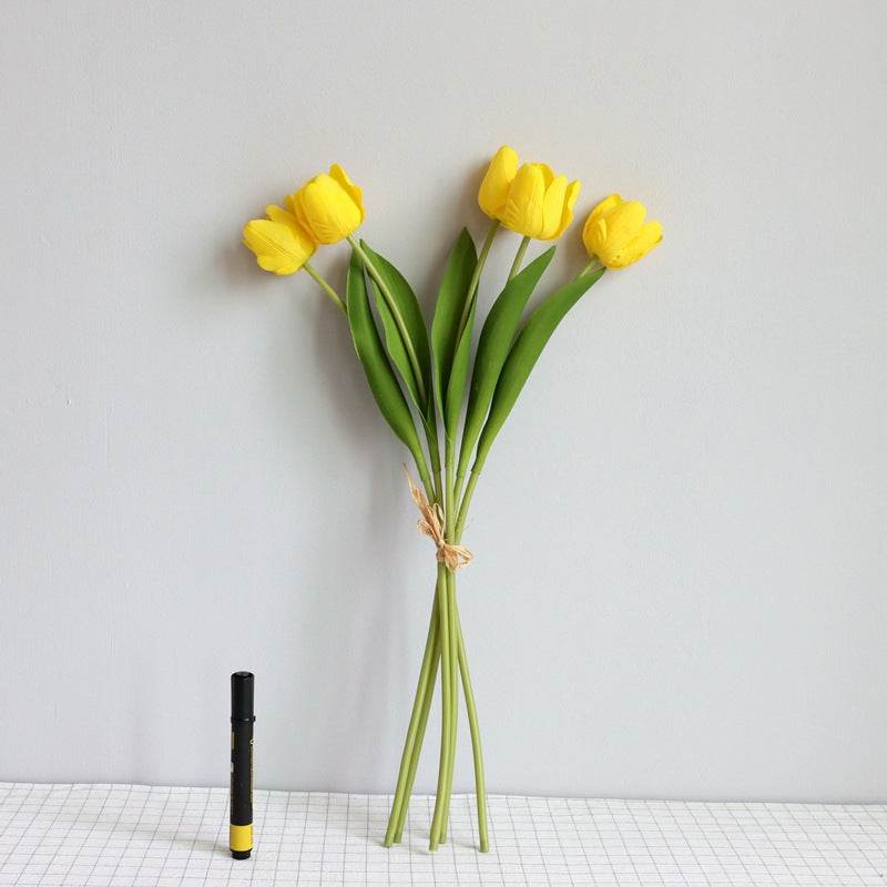 Artificial Flowers Silk Fake Wedding Flower Diy Home Garden Decoration Fake Plants - Mubimart