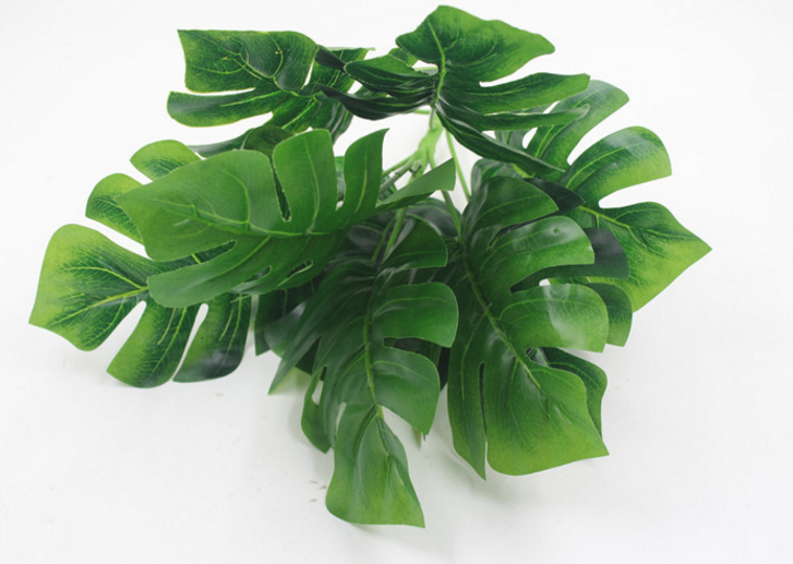 Artificial Plants Green Turtle Leaves - Mubimart -  