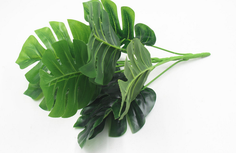 Artificial Plants Green Turtle Leaves - Mubimart -  