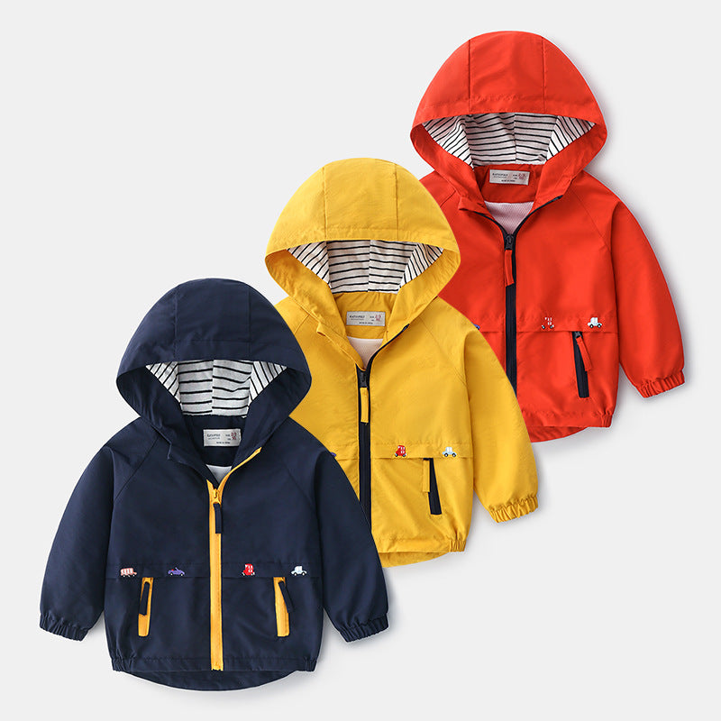 Assault Boy Baby Foreign Style Children's New Clothes Spring And Autumn - Mubimart - Outerwear & Coats 