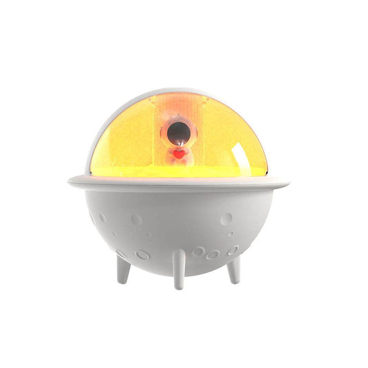 Astronaut Humidifier For Bedroom Mini Air Humidifier Space Planet Air Humidifier USB Electric Ultrasonic Cool Water Mist Aroma Diffuser With LED Light For Home Room Mini Humidifier - Mubimart