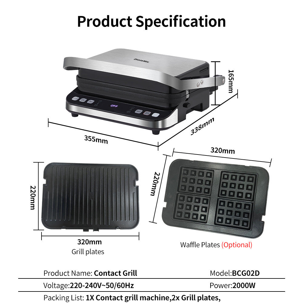 Automatic Electric Grill Pan Steak Machine - Mubimart -  