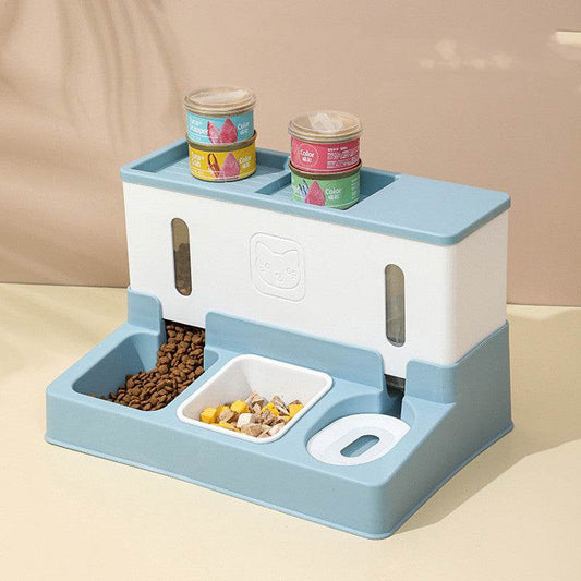Automatic Pet Feeder Automatic Refilling Cat Drinking Water - Mubimart