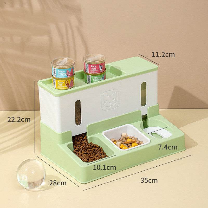 Automatic Pet Feeder Automatic Refilling Cat Drinking Water - Mubimart