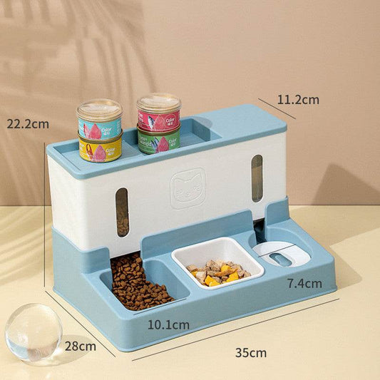 Automatic Pet Feeder Automatic Refilling Cat Drinking Water - Mubimart