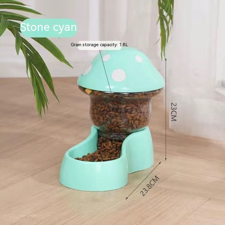 Automatic Pet Feeder Cat Rice Bowl - Mubimart -  