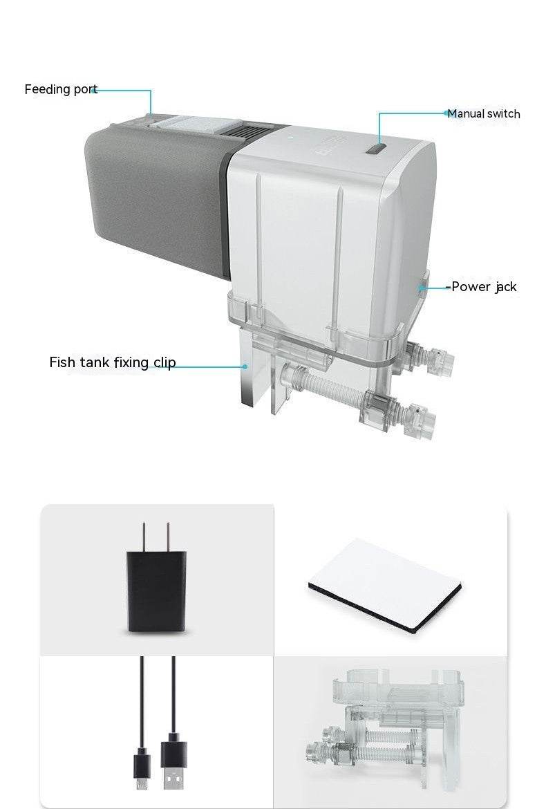 Automatic Pet Feeder Fish Tank Intelligence - Mubimart