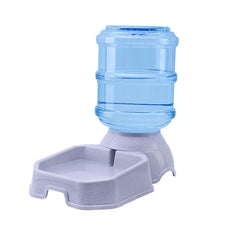 Automatic Pet Feeder Water Fountain - Mubimart -  