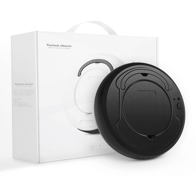 Automatic Robotic Vacuum Cleaner Home Smart Sweeping Mopping Low Noise Machine - Mubimart