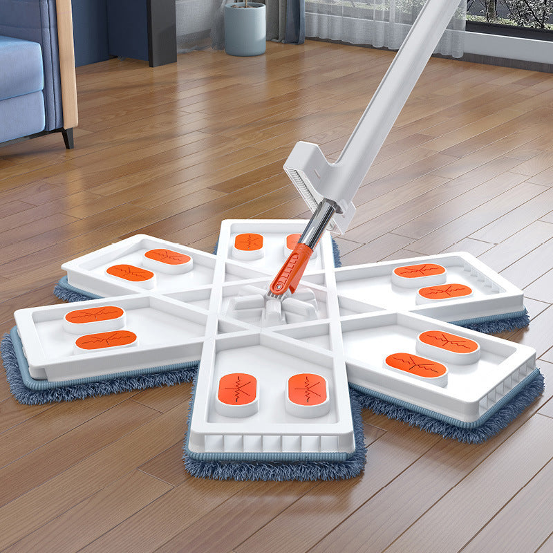 Automatic Twist Water Hand-free Flat Mop - Mubimart - Mop 