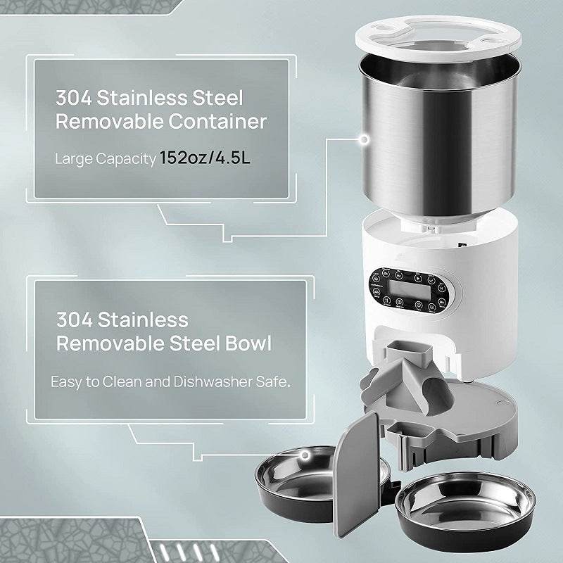 Automatic chqiue pet feeder - Mubimart