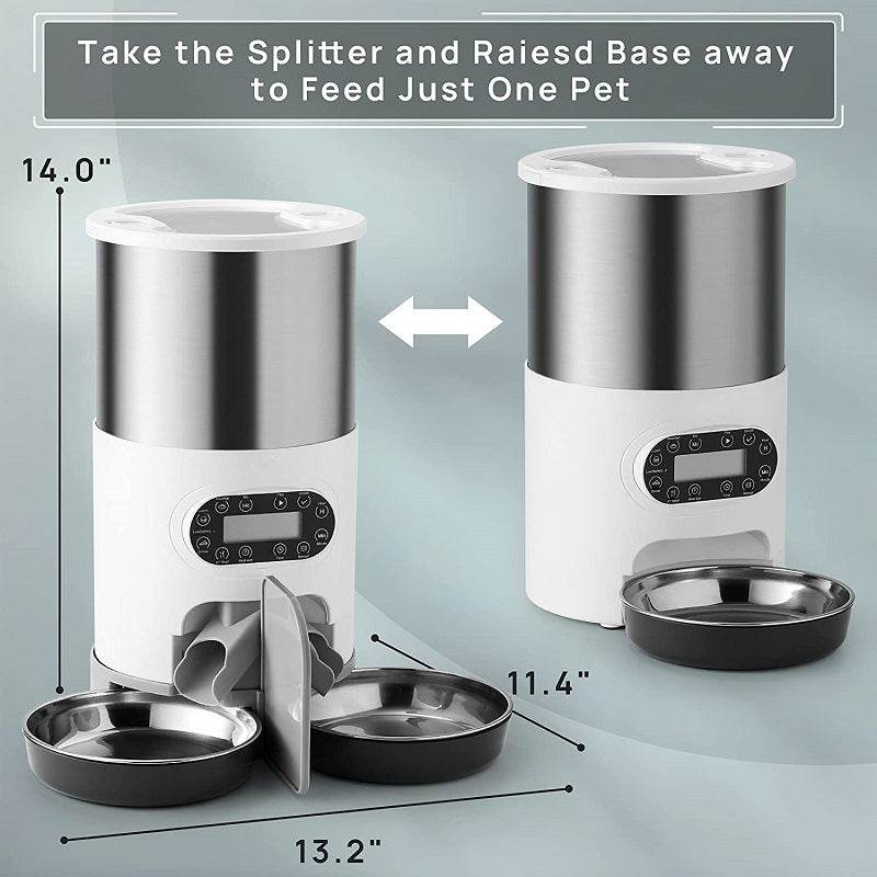 Automatic chqiue pet feeder - Mubimart