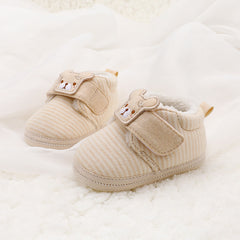 Autumn And Winter Baby Shoes 0-1 Years Old Plus Velvet - Mubimart -  