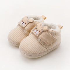 Autumn And Winter Baby Shoes 0-1 Years Old Plus Velvet - Mubimart -  