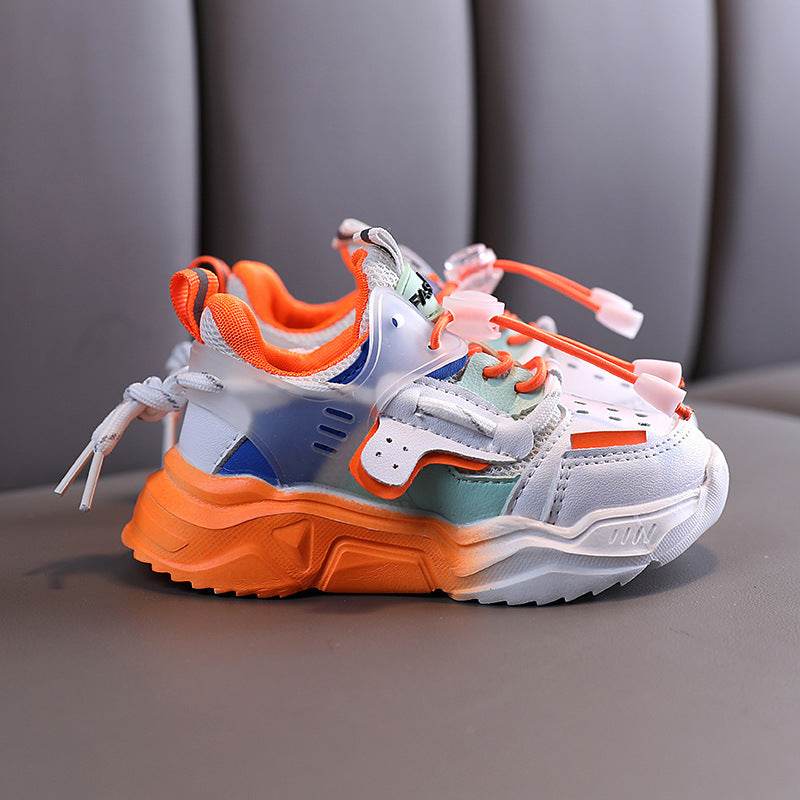 Autumn Baby Girls Boys Casual Shoes Soft Bottom Non-slip Breathable Outdoor Fashion for Kids Sneakers Children Sports Shoes - Mubimart