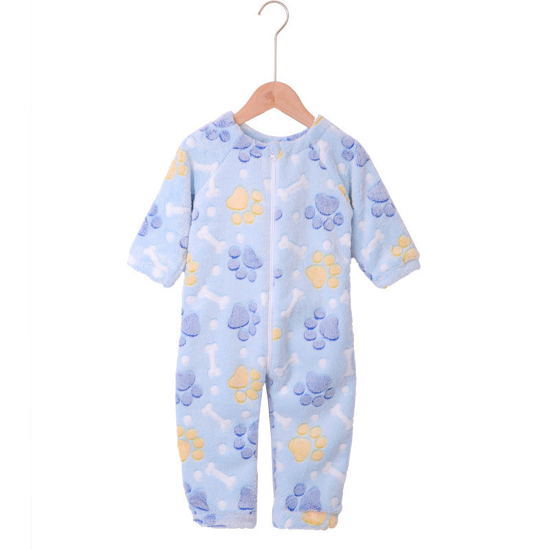 Autumn and winter infant pajamas - Mubimart -  