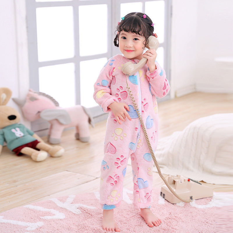 Autumn and winter infant pajamas - Mubimart -  