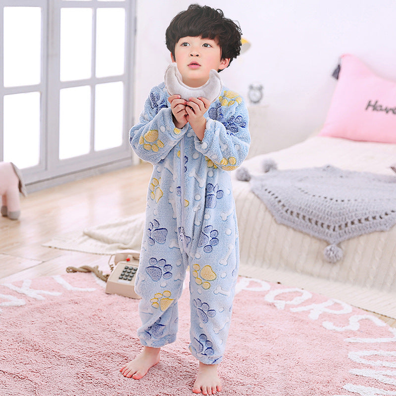 Autumn and winter infant pajamas - Mubimart -  