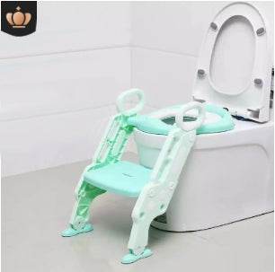Auxiliary Toilet Ladder Children's Toilet Seat Supplies Infant Baby Ladder Folding Toilet - Mubimart