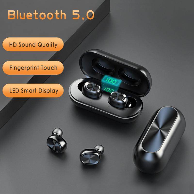 B5 Bluetooth Headset Binaural Digital Display Stereo Bluetooth Headset TWS5.0 Bluetooth Headset 239 Bluetooth Headset - Mubimart