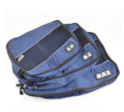 BAGSMART Travel Packing Cube Small-Large 3 Piece For Carry-on Travel - Mubimart
