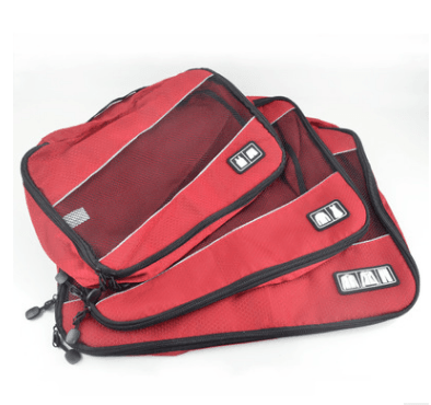 BAGSMART Travel Packing Cube Small-Large 3 Piece For Carry-on Travel - Mubimart