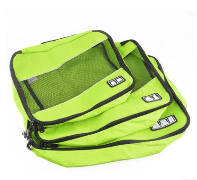 BAGSMART Travel Packing Cube Small-Large 3 Piece For Carry-on Travel - Mubimart