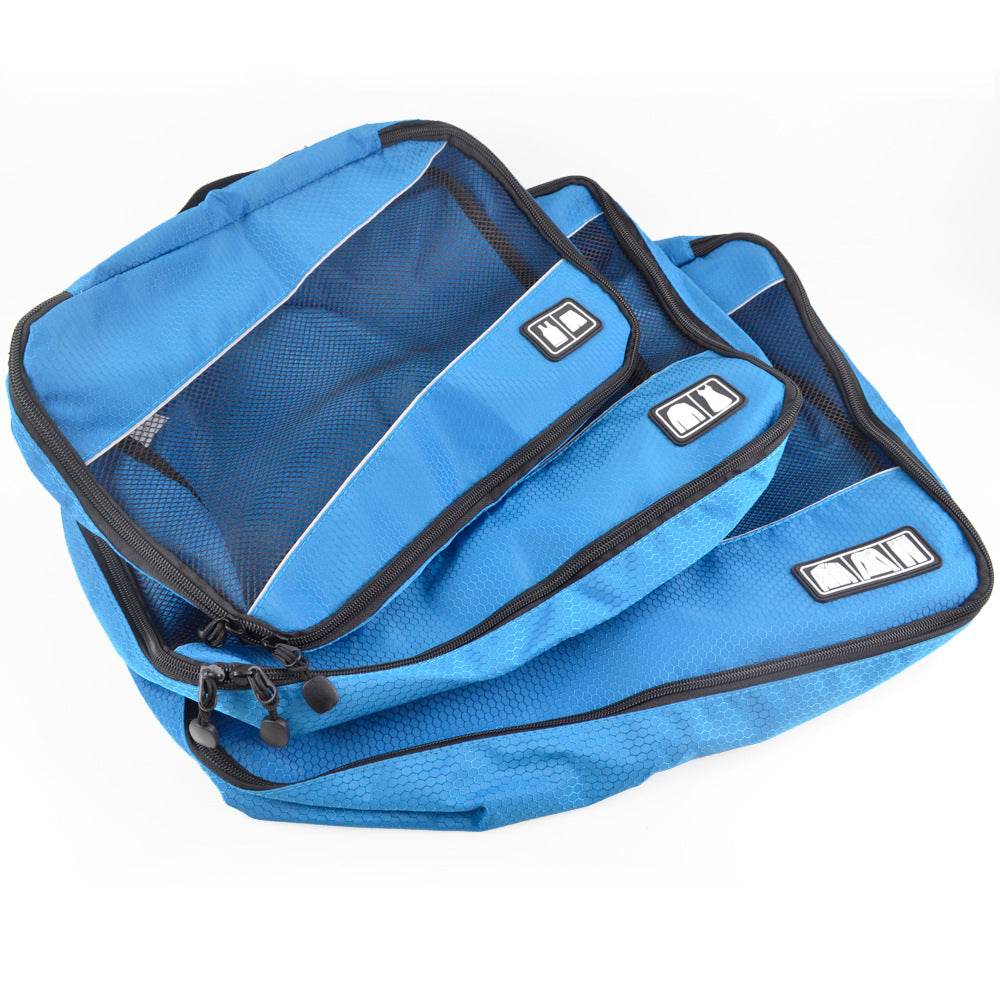 BAGSMART Travel Packing Cube Small-Large 3 Piece For Carry-on Travel - Mubimart