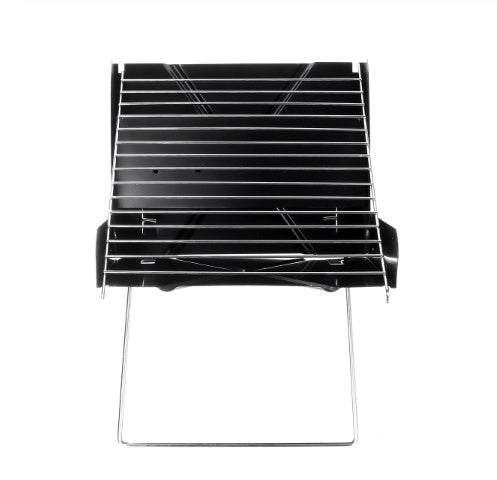 BBQ Grill Folding Stainless Steel Portable Small Barbecue Grill Tool BBQ Outdoor Camping Charcoal Furnace BBQ Grills Accessories - Mubimart