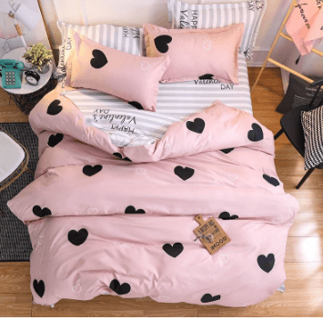 BETTY - MOOI BEDLINNEN SET VAN 4 DELEN - Mubimart