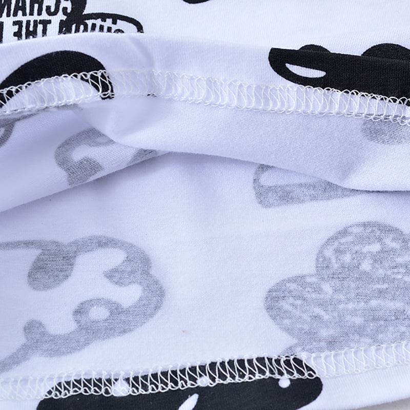 Baby 3 Piece Set Baby Cloud Print Set - Mubimart