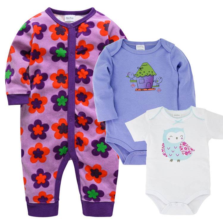 Baby 3-piece Baby Clothes For Boys and Girls - Mubimart
