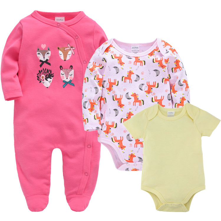 Baby 3-piece Baby Clothes For Boys and Girls - Mubimart -  