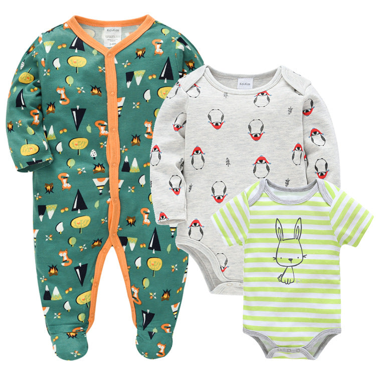 Baby 3-piece Baby Clothes For Boys and Girls - Mubimart -  